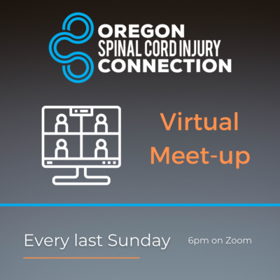 2022 Wheel Connect - Virtual (1080x1080) Virtual Community Meet-ups every last Sunday on zoom. Connect to Community - Join us for meet-ups, talk to a peer, connect with a community health worker.