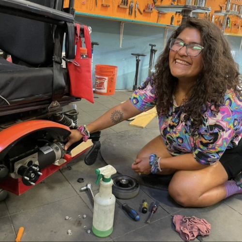 Smash Smash Padron - Oregon Spinal Cord Injury Connection Communications & Wheelchair Maintenance Workshop Assistant