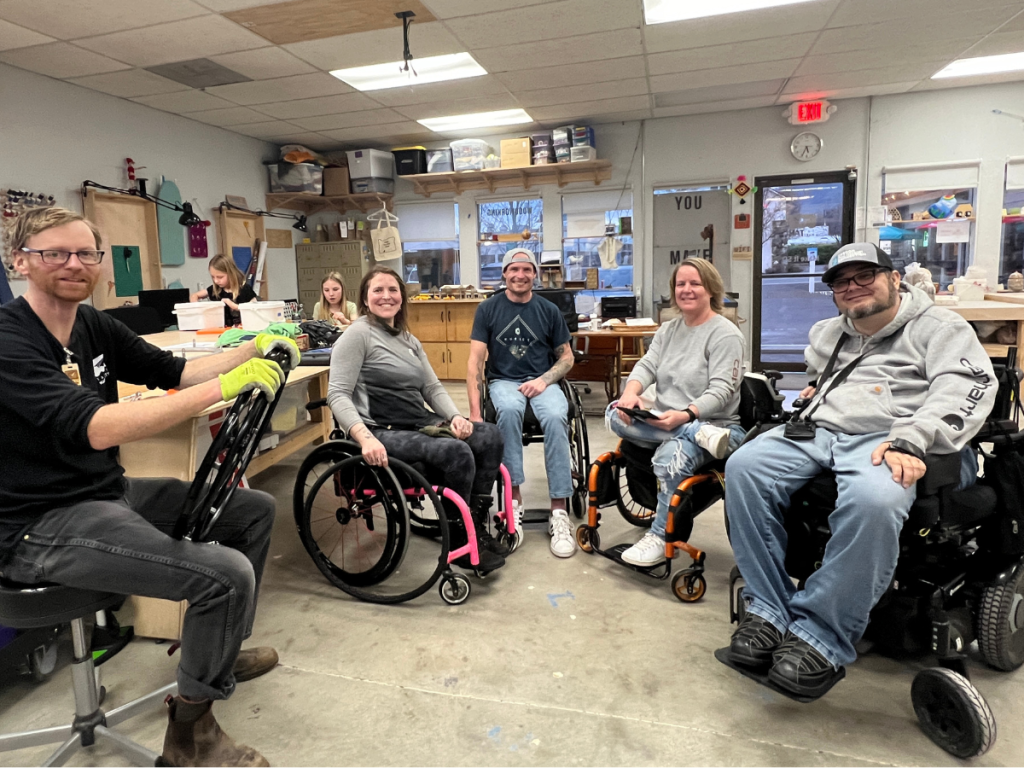 Oregon Spinal Cord Injury Connection, Wheelchair Maintenance Team