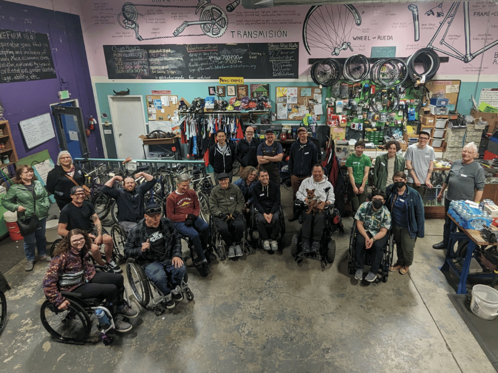 Oregon Spinal Cord Injury Connection, Wheelchair Maintenance Team